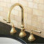 Grifo lavabo salvia plateada latón pulido