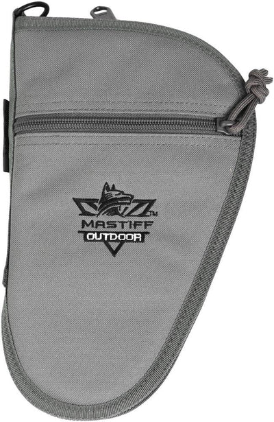 Bolsa acolchada gris para caza deportes