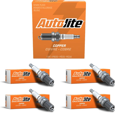 4 Pzas Bujías Cobre Sin Resistor para Auto