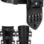 Set 6 accesorios cinturón vikingo botellas poción negro