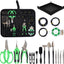 Kit 20 Pzas Herramientas Bonsái Alfombrilla Jardinería