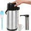 Dispensador café con bomba 3L térmico acero inox