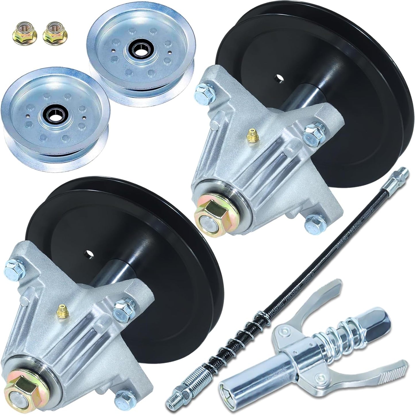2 Kits Husillo Polea para Troy Bilt TB46