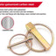 Kit pasadores linchamiento 5/16 para tractores y remolques 8uds