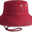 Sombrero ala ancha algodón cuerda ajustable unisex para viajes