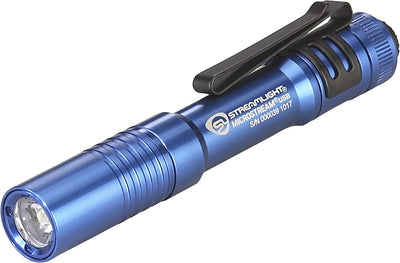 Linterna bolsillo MicroStream 250lúmenes USB recargable azul