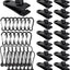 45 Pzas Clips Lona Resistentes Amarres Sujetadores
