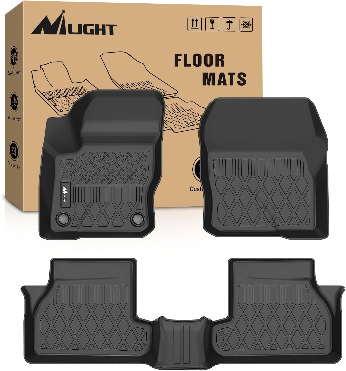 Alfombrillas TPE Ford Focus ajuste personalizado