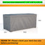 Funda cubierta caja al aire libre 150gal tela 600D