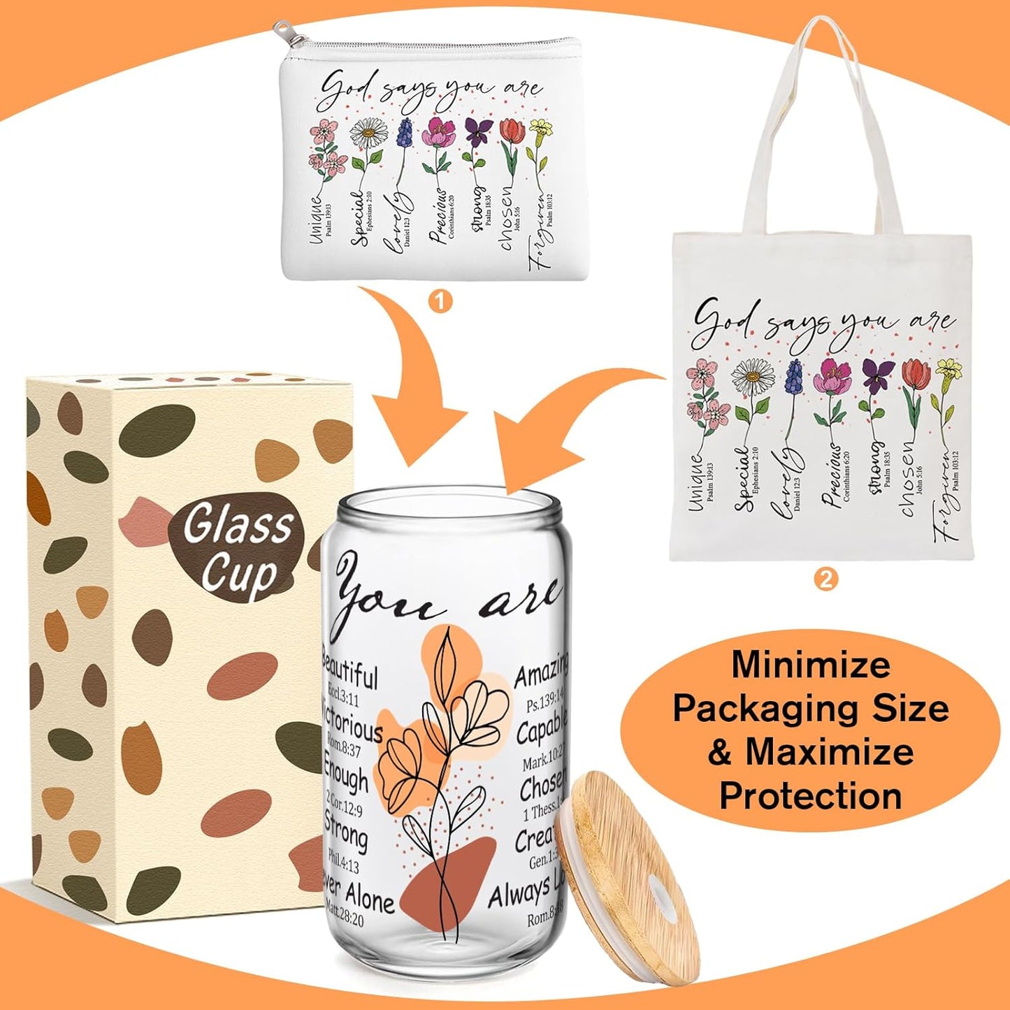 Regalos cristianos para mujer bolsas bíblicas