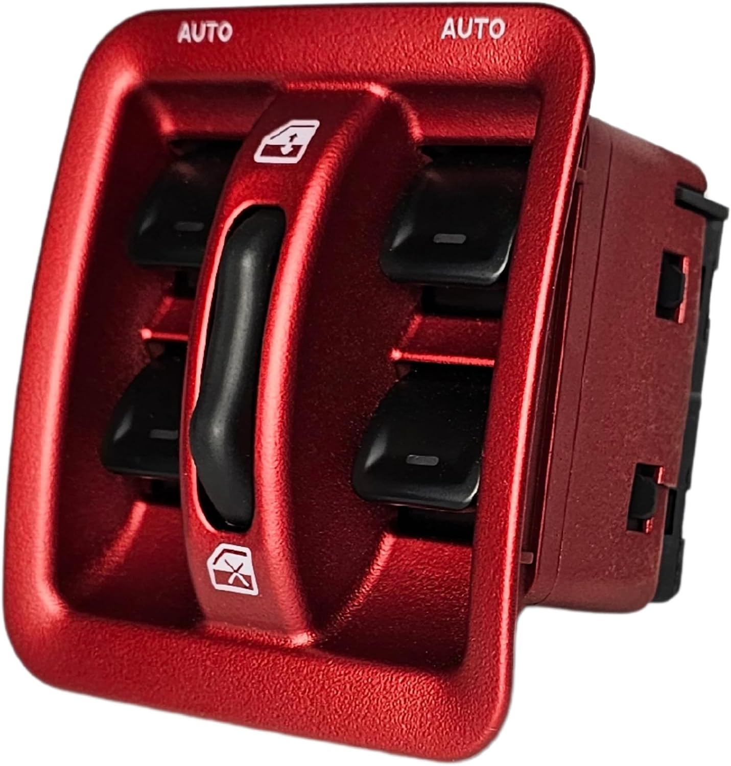 Conjunto interruptor ventana Jeep Wrangler 11-17 rojo