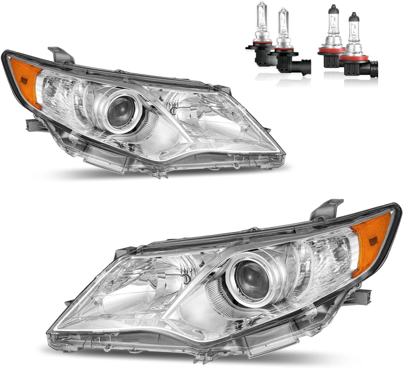 Faros delanteros Toyota Camry L/SE/LE/XLE/Hybrid Halógeno