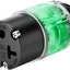 Conector hembra iluminado 20A NEMA 5-20R 125V