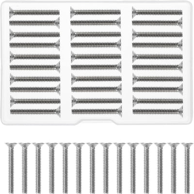 Tornillos placa pared 6-32 s 30 pzas