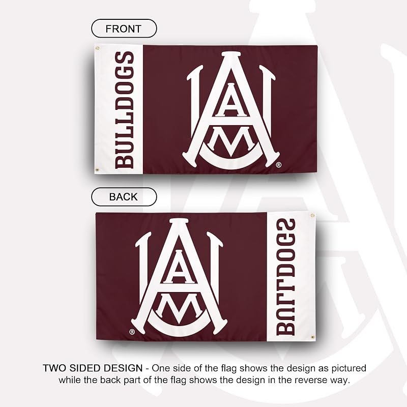 Bandera AAMU Bulldogs 3x5ft 100% poliéster