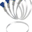 Llave de pulgar 2 1/2 pulg acero inox 304 abrazadera tubo