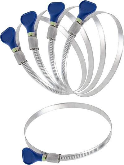 Llave de pulgar 2 1/2 pulg acero inox 304 abrazadera tubo
