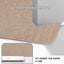 Tapete puerta interior goma antiderrap lavable