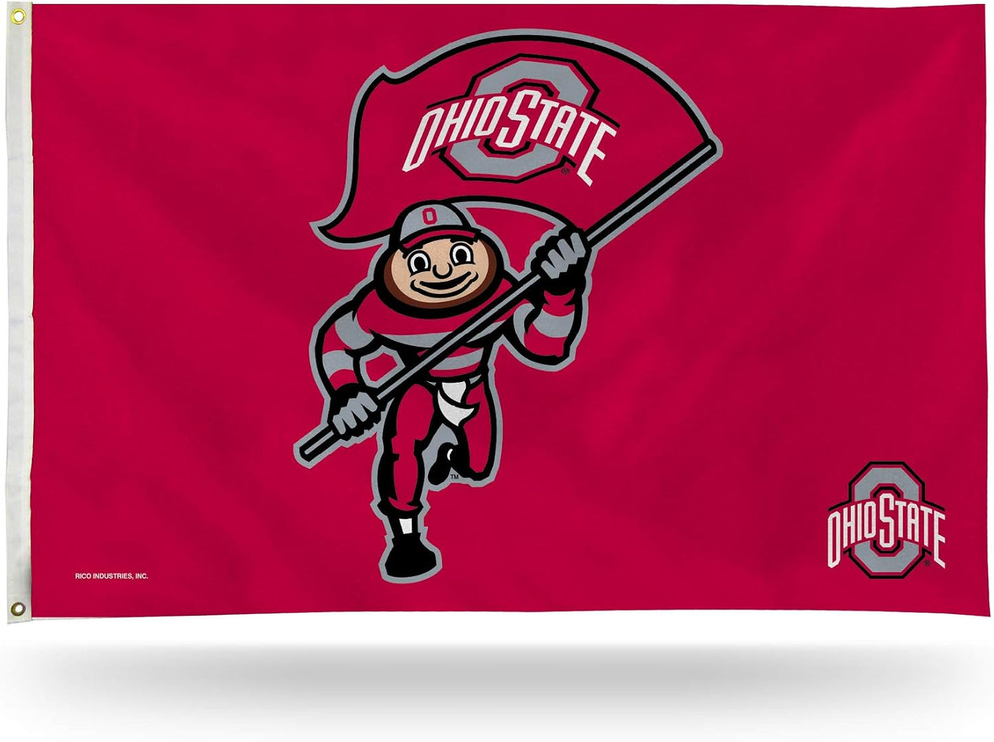 Bandera Ohio State Buckeyes 3x5ft decoración hogar
