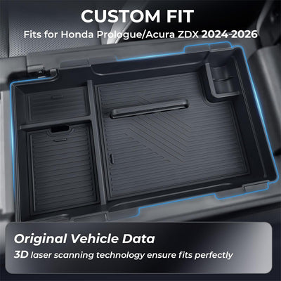 Bandeja organizadora doble para Honda Prologue EV 24-26
