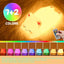 Luz nocturna blanda para niños gatos regulable colorida