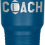 Vaso entrenador fútbol 770ml acero inox azul