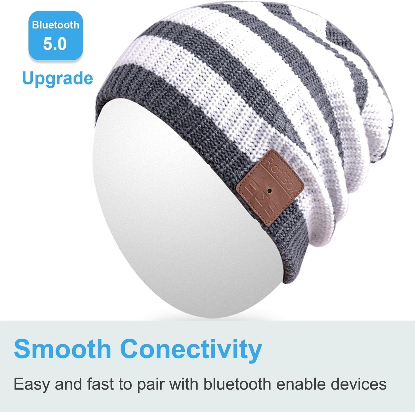 Gorro inalámbrico con Bluetooth deporte aire libre