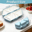 Set moldes onigiri 6en1 triangular contenedor multifuncional