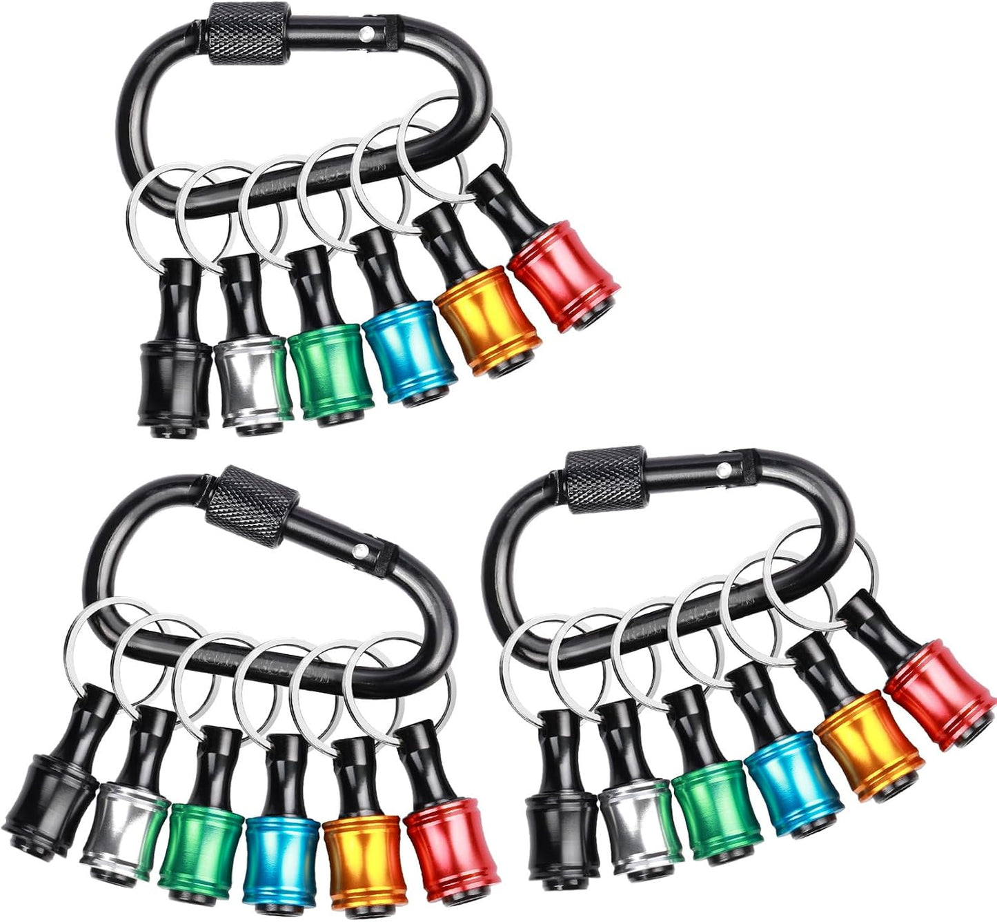 18 Pzas Soporte Broca Hex 1/4 Barra Extensión Taladro Impacto