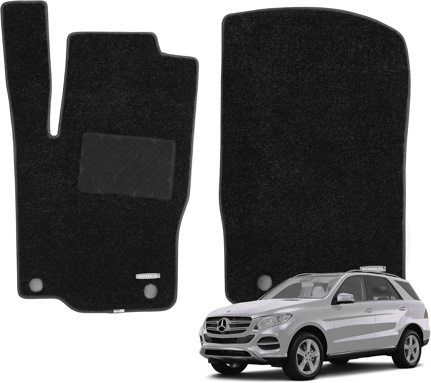 Alfombrillas delanteras Mercedes GLE 16-19 ML 12-15