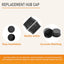 Tapa buje repuesto Toro Lazer Z CT 28-0060 TimeCutter set 4