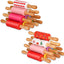 Rodillo silicona para niños antiadherente madera 9pulg set 20
