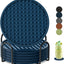 Posavasos silicona 6 pzas con soporte antideslizante