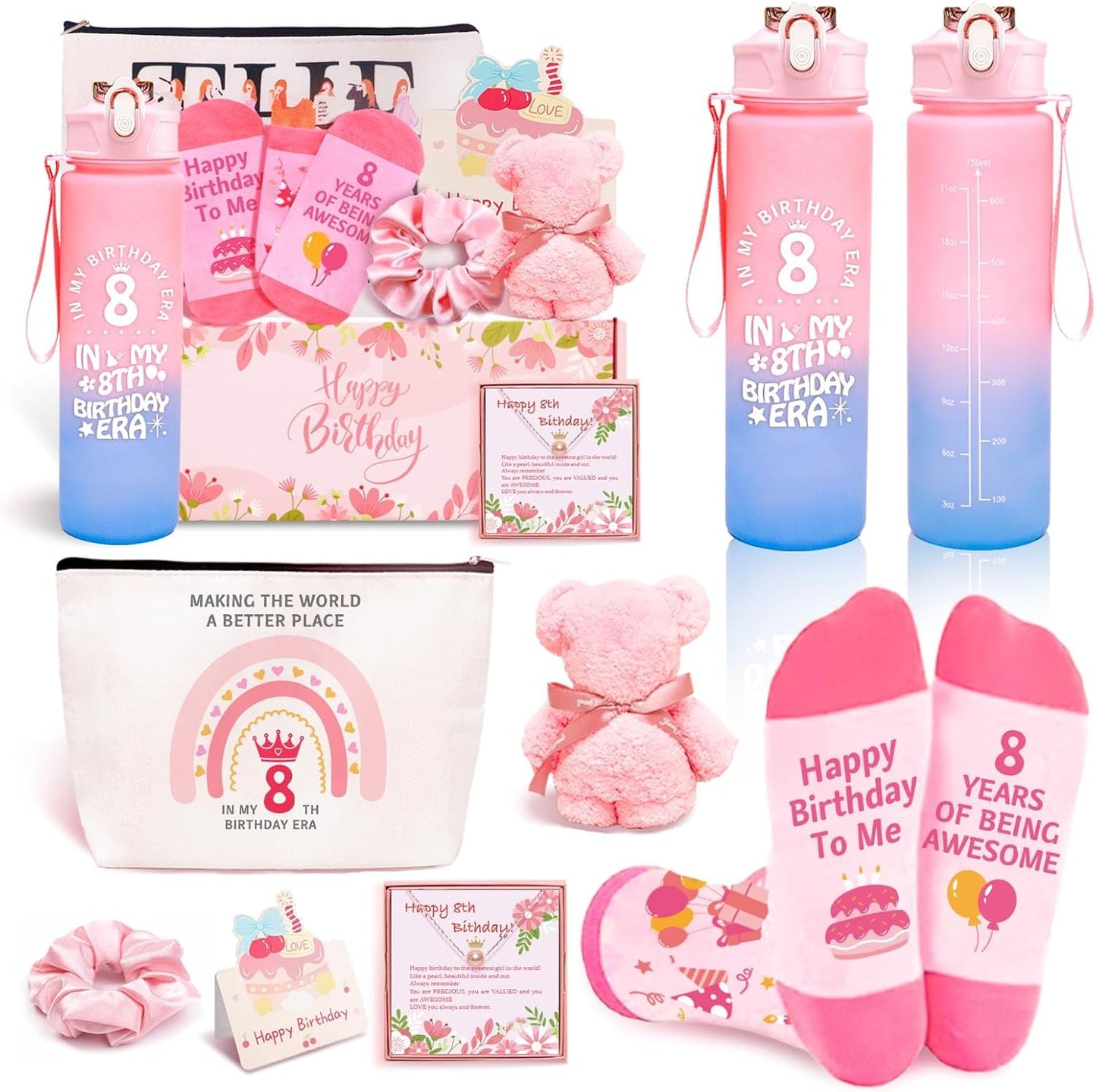 Regalos de 8º cumpleaños para niña hermana sobrina