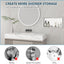 Nicho ducha acero inox 24x12" almacenamiento baño