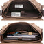 Bolso bandolera lona vintage para laptop 15.6pulg con
