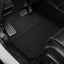 Alfombrillas coche Honda Ridgeline 17-25 goma negra