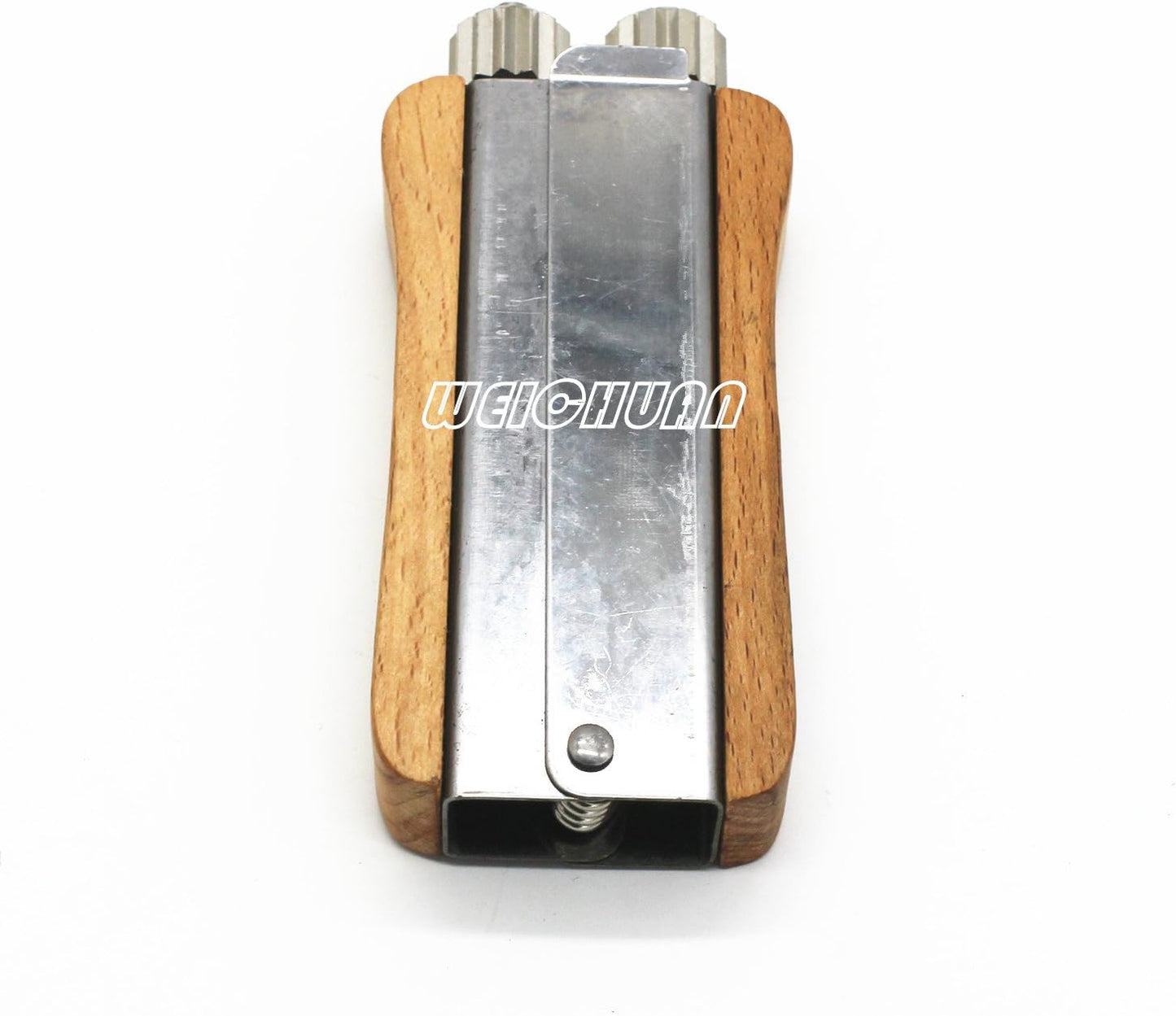 Marco colmena acero inox tensor cable ruedas metal mango madera