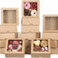 Pack 24 Cajas 5x5pulg para Fresas Chocolates