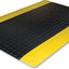 Alfombrilla antifatiga 3x5ft borde amarillo negro