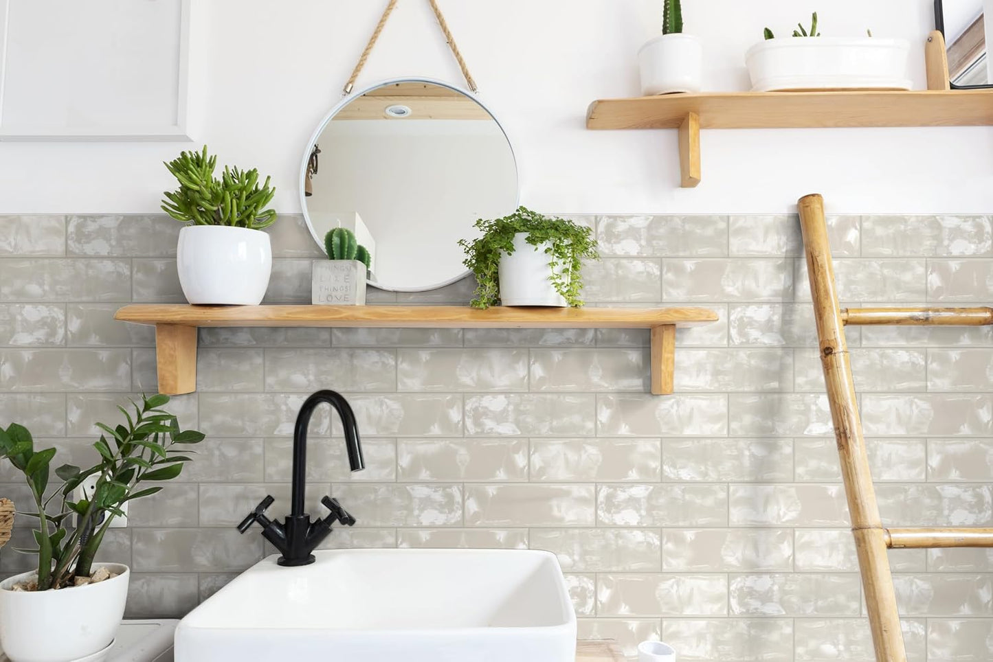 Azulejo pared metro 4x12pulg baño cocina ducha