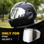 Visor protección cara casco Valiant II cromo plateado