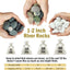Piedras río blancas 2.5-5cm para jardín y plantas