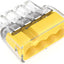 Conectores cable In-Sure 4 puertos 12-20 AWG amarillo pack 100