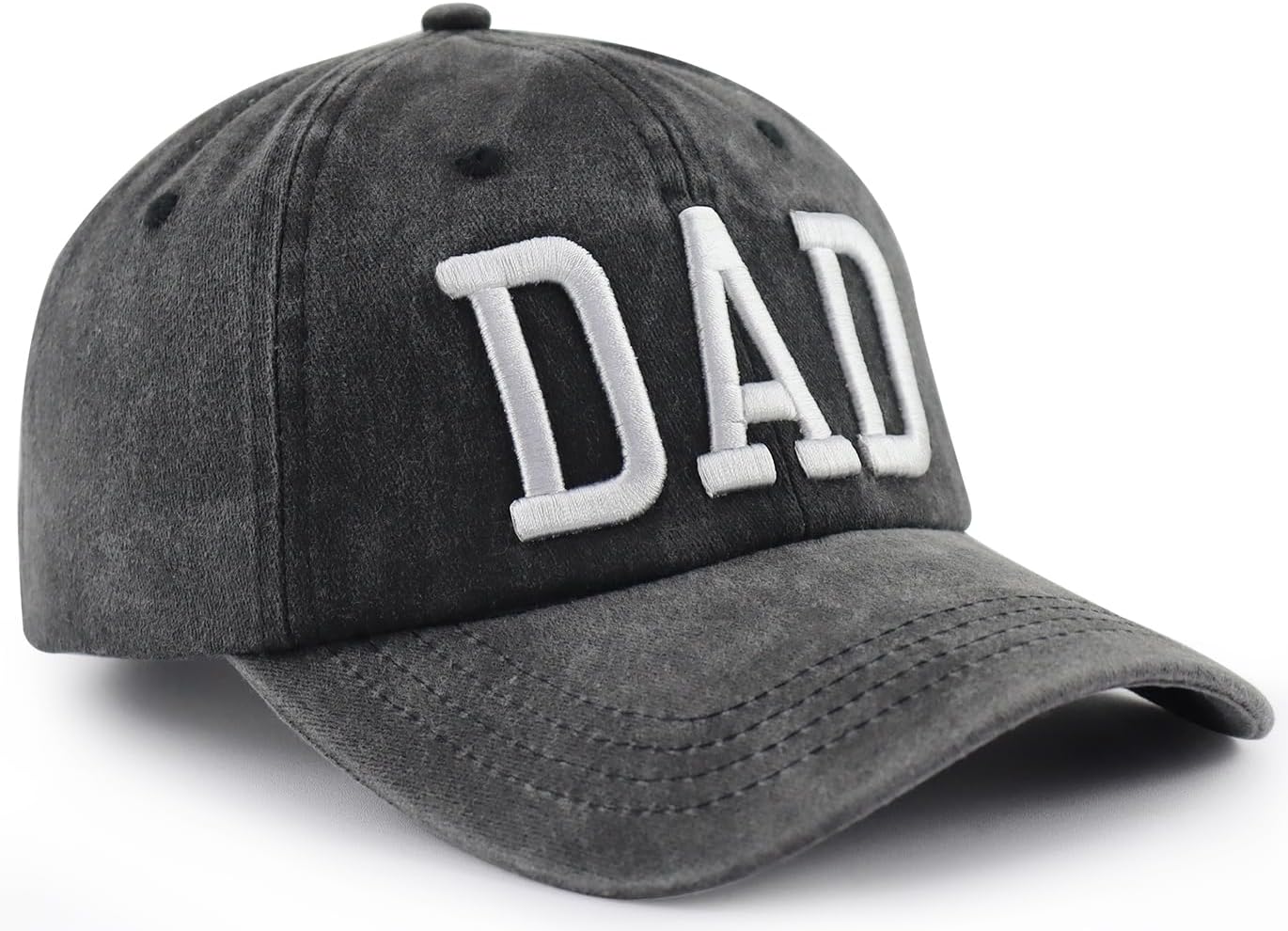 Gorro béisbol ajustable algodón mamá papá bordado 3D