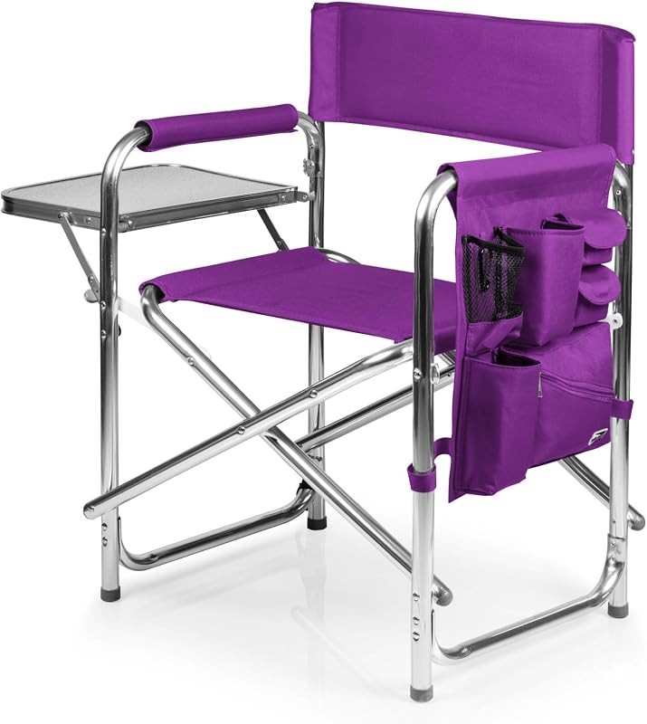 Silla deportiva con mesa plegable para adultos al aire libre