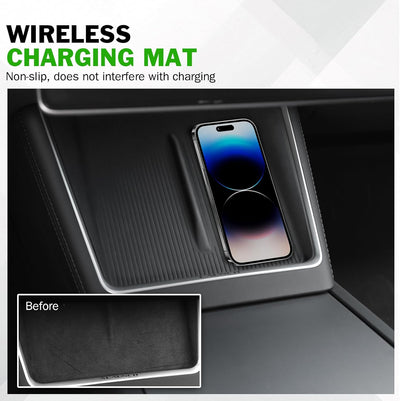 Organiz. consola Tesla Model Y 7 Pzas con bandejas