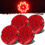 4 Luces Traseras LED STT 17 Bus 7" Parada Giro