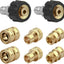 Juego 8 adaptadores hidrolimpiador M22 a 3/8 y 3/4 pulg
