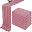 Mesa Tela Rosa Polvoriento 35x120pulg Gasas Bohemia
